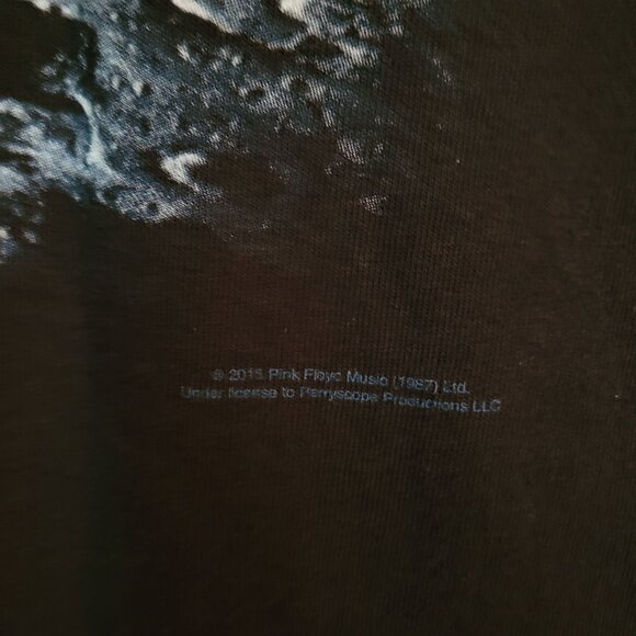 Liquid Blue T Shirt Mens 3XL Pink Floyd Dark Side Of The Moon Black Stretch - Picture 3 of 9